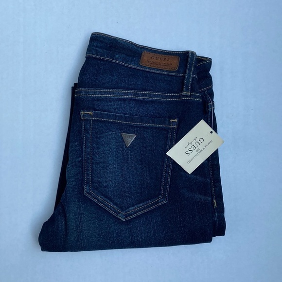 New GUESS Power Curvy Mid Skinny Jean SZ 25S - Picture 1 of 9